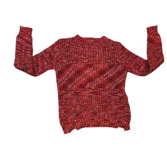 Cozy Red Knit Jessica Simpson Sweater Sz XS - Picture 2 of 4